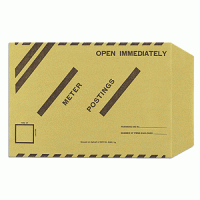 Posting Late Meter Franking Envelopes - 50 PACK